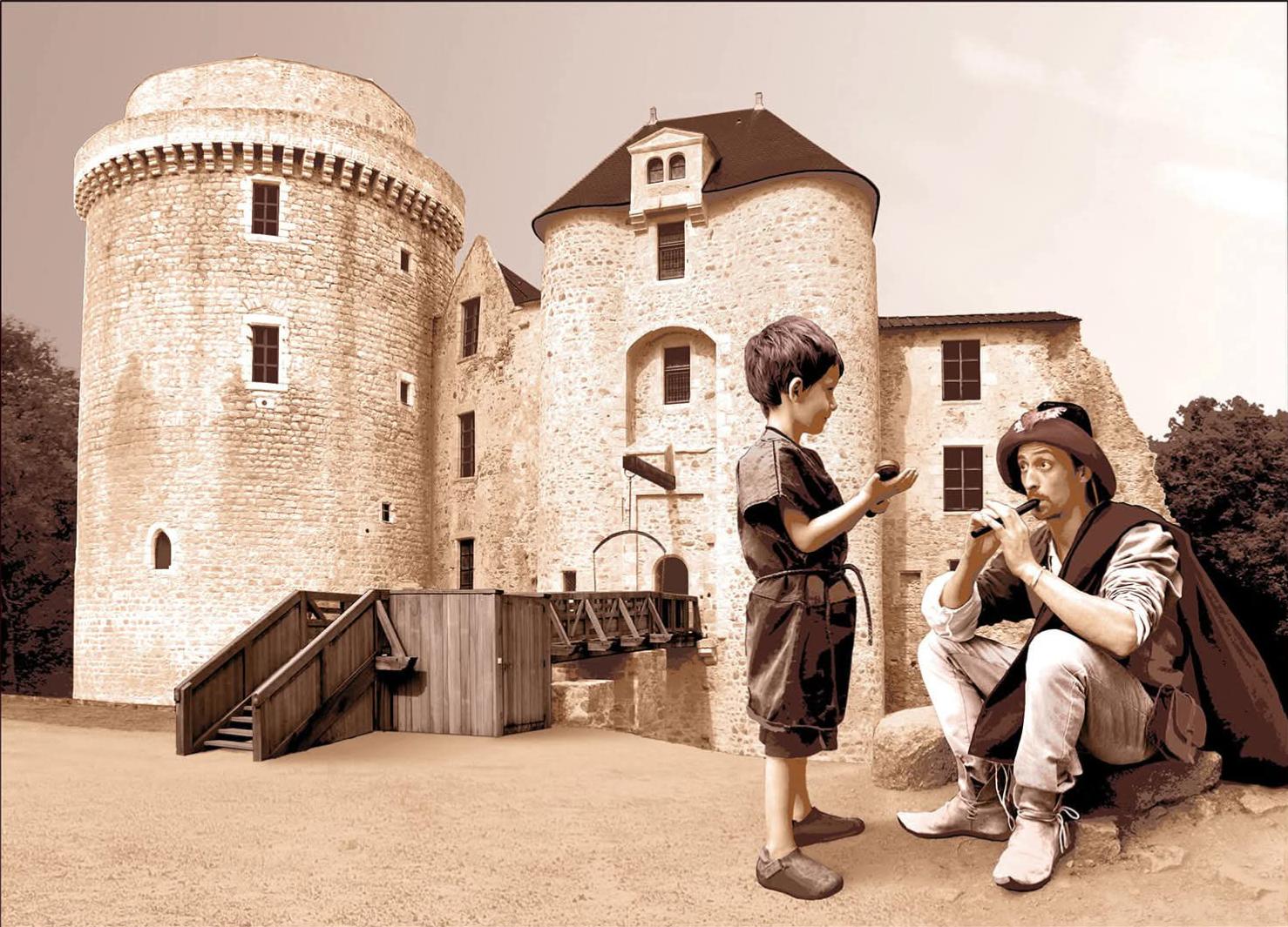 Photo du panneau : Château de Saint-Mesmin